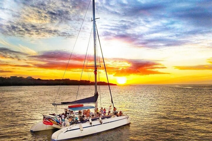 CR Tamarindo Catamaran Tour – Sunset Cruise, Open Bar & Snorkel - Photo 1 of 20